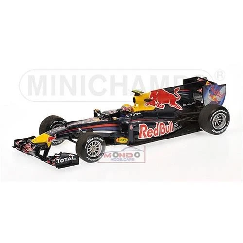 1:43 Minichamps Red Bull Rb6 Mark Webber 2010 410100006  Modellino - Immagine 2 di 2