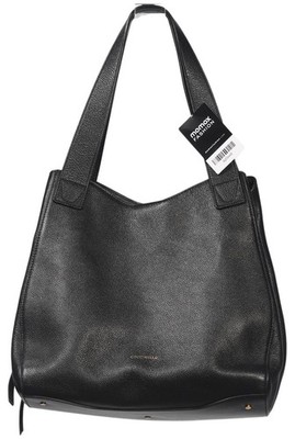 Coccinelle Handtasche Damen Umhängetasche Bag Damentasche Leder Schwarz #dy03ox9