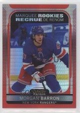 2021 O-Pee-Chee Platinum Marquee Rookies Red Prism Morgan Barron Rookie RC 16kb