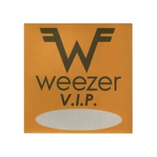 Weezer 2002 Maladroit Concert Tour VIP Backstage Pass