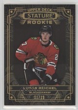 2022-23 Upper Deck Stature Rookies Black 11/15 Lukas Reichel #153 2o7
