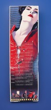 VINTAGE Tower Records 1988 Calendar Poster - 37x11 Excellent Condition