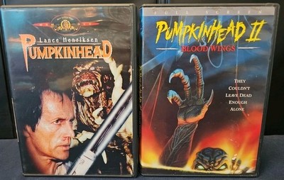Pumpkinhead + Pumpkinhead II: Blood Wings - OOP 2 DVD 📀 LOT LANCE