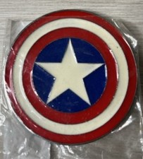 Captain America Superhero Shield Belt Buckle Costume Cosplay