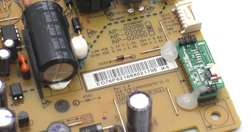 LG EAX63028707 AIP-0209C POWER BOARD LGP-013 NETZTEIL PLATINE POWER SUPPLY - Bild 2 von 4