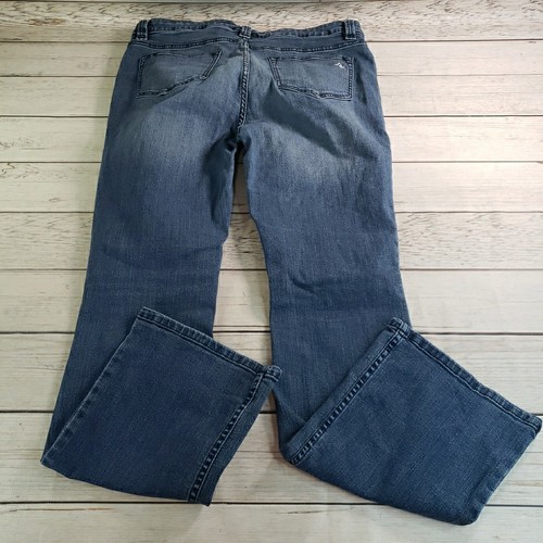 Ridgecut Toughwear Bootcut Jeans Womens 16 Dark Wash - Picture 6 of 9