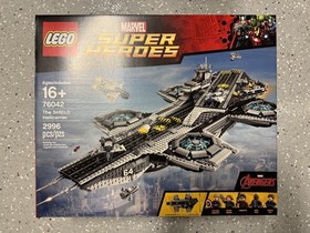 LEGO Marvel Super Heroes SHIELD Helicarrier 🚁 ✈️ 76042 🔥 Retired Sealed In Box