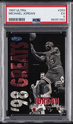 1997 ULTRA #259 MICHAEL JORDAN PSA 5 | eBay
