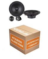 Lautsprecher Boxen Vorne Axton ATC165S FüR Mitsubishi Pajero Pinin 2X Tief-Mitte