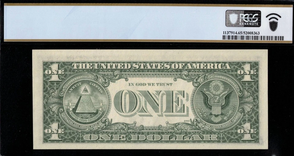 1977 $1 FRN C00055000B P.C.G.S #65PPQ - Image 2 of 3