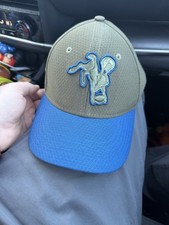 Youth Indianapolis Colts New Era Olive 2017 Salute To Service 39THIRTY Flex Hat