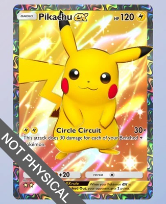 #ad Pikachu Full Art 2⭐ Pokemon TCG Pocket Genetic Apex English $2.39
