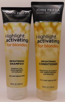 2pc John Frieda Highlight Activating For Blondes Shampoo & Conditioner 8.45fl Oz