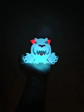 Moose Mr Beast Lab Glow Panther Vinyl Figure LOOSE 3" X 5" 