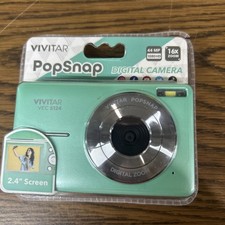 Vivitar PopSnap VEC S124 44MP Compact Camera Green 16x Zoom 2.4" 1080p