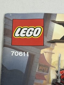 LEGO Ninjago Movie 70611 Water Strider - 1 Figurine + Parts INCOMPLETE P123C