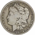 1904-S Morgan Silver Dollar VG Uncertified #1106