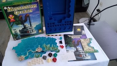 Mississippi Queen Brettspiel  /Spiel des Jahres 1997 / Vollständig / Top Zustand
