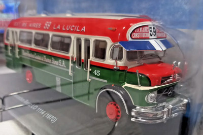 Mercedes Benz LO 1114 Bus Linea Line 59 1970 Argentina Rare Diecast 1:43