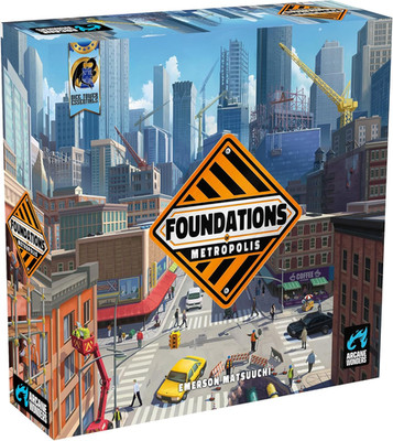 Foundations of Metropolis - Strategy Board Game - for 1 to 4 Players and Ages 14