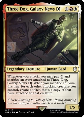 Magic Three Dog, Galaxy News DJ [PIP - 120] NM