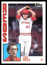 Joe Price 1984 Topps #686 Cincinnati Reds MLB READ FREE SHIPPING AutographDen