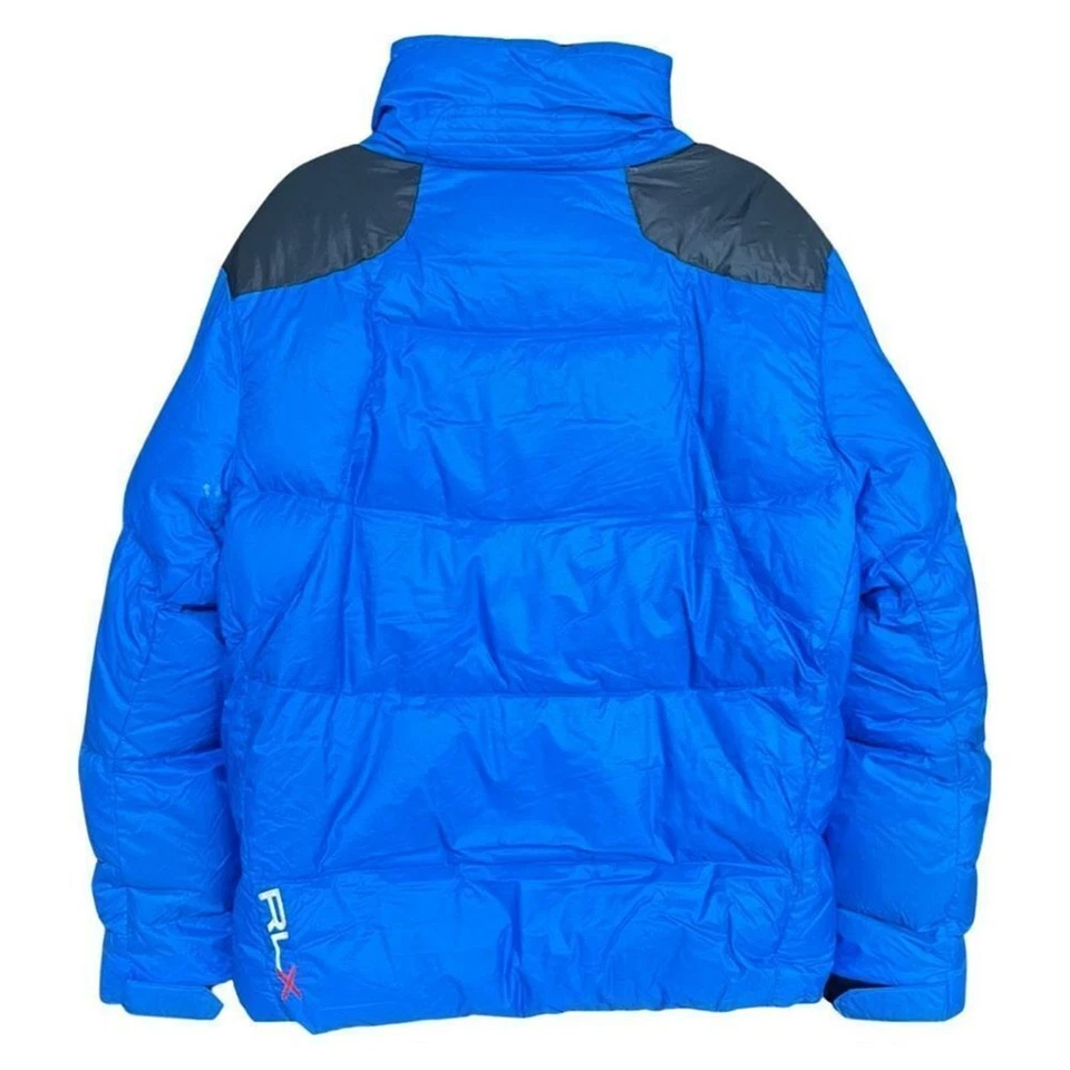Chaqueta acolchada Ralph Lauren RLX Transantarctic Expedition azul para hombre grande Foto 2 de 4