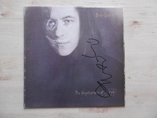 Bob Geldof autograph signed LP cover "The Vegetarians of Love" vinyl