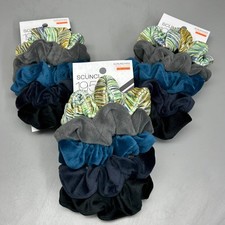 SCUNCI 3-PACK Scrunchies Super Comfy No Damage 1959 Multicolor 5-Pieces New 