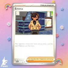 Emma 77/86 Chaos Rising Uncommon Pokemon TCG Card Trading NM Art Akira Komayama