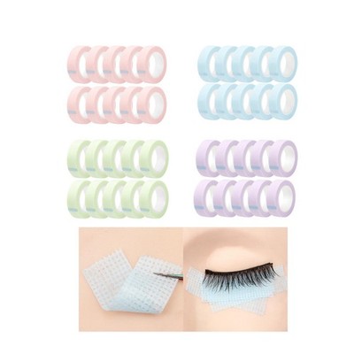 10 Stück Wimpernverlängerung Tapes Falsche Wimpern Zubehör für den persönlichen Gebrauch