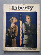 Liberty Weekly March 5, 1927 - Early Sir Arthur Conan Doyle Sherlock Holmes