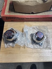 New American Racing Torq Thrust Wheel Rim Center Caps Chrome 1055001 2-14