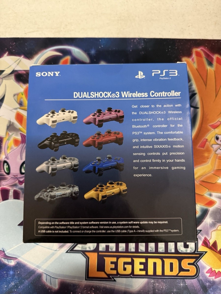 Sony PS3 DualShock 3 Controller Metallic Blue OEM PS3 CECHZC2U for