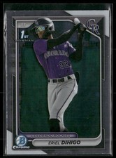 Eriel Dihigo 2024 Bowman Chrome Prospects Colorado Rockies #BCP-200