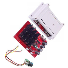 60A DC10-50V Brushed DC Motor Speed Control PWM Controller 12V 24V 48V 3000W