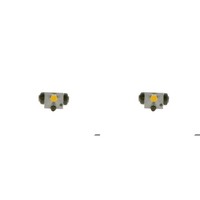 2X Bosch Radbremszylinder Hinten Passend FüR CitroËN C1 Peugeot 107 Toyota Aygo