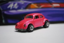 Paint ERROR? Hot Wheels VW BUG Volkswagen beetle Pearl Driver Pink BLACKWALL
