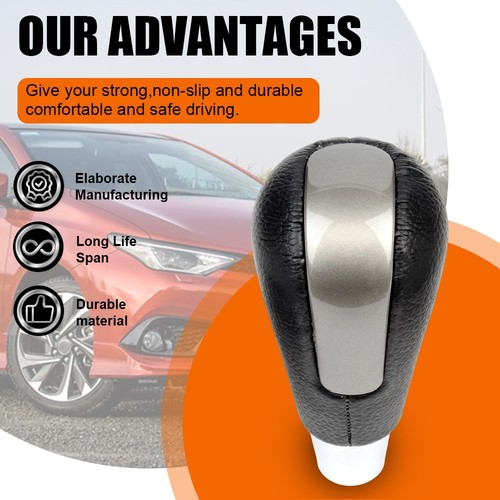 Automatic Leather Gear Shift Knob For Mazda CX-7 2007 2008 2009 2010 2011 2012 - Bild 4 von 6