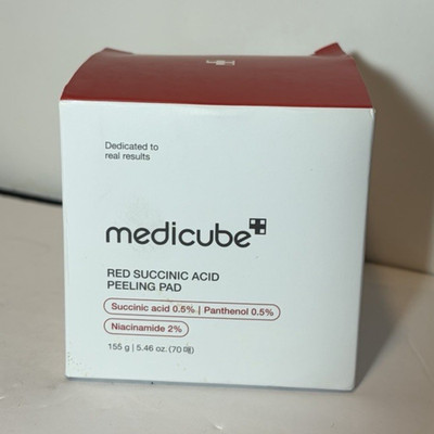 medicube Red Succinic Acid Peeling Pads Niacinamide 70 Pads 155 g / 5.46 oz