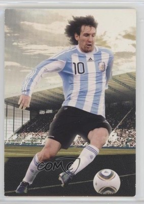 2012 Futera World Football Unique Ruby /295 Lionel Messi #P139 0n8h