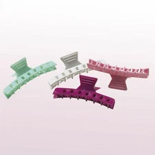 Comair Water Wave Clips Plastic Colorful, 12-Pack Sectioning Clip Hairdresser