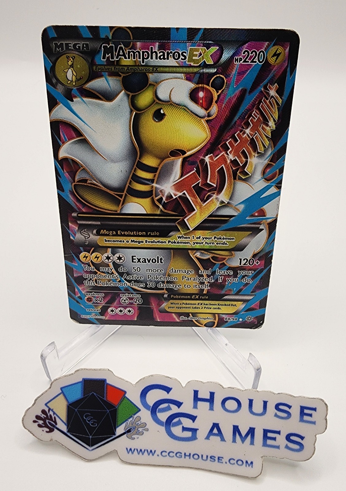 Ampharos Ancient Origins Holo Foil 88/98 #X Pokemon *CCGHouse* RC