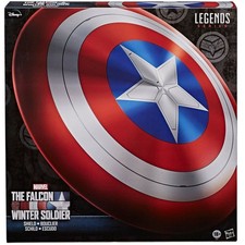 Marvel Legends Series Falcon and Winter Soldier Captain America Shield Replica