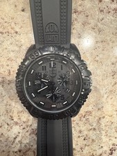 Luminox Navy Seal Colormark Chrono Blackout 44mm Wristwatch