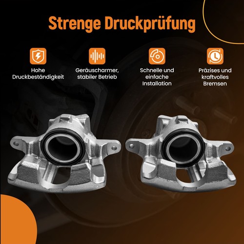 2x Bremssattel Vorne for Audi 80 90 100 Coupe VW Passat Vento Polo Golf 3 Seat - Bild 2 von 13