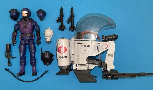 GI Joe Classified #79 Pulse Exclusive Cobra TELE-VIPER & FLIGHT POD Set Complete