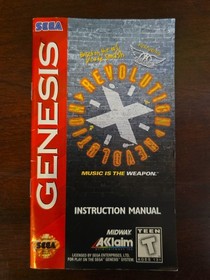 Revolution X (Sega Genesis, 1995) CIB Complete