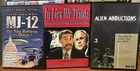 Conspiracy DVD Lot of 3 UFOs Abductions, In Lies We Trust CIA Free Ship Canada