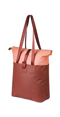 Recycled PET bag with hooks, burgundy/pink VIVE SHOPPER MIK 15-20L (29X11X34 CM)